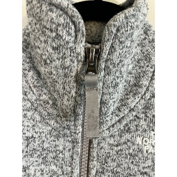 The North Face Sweatshirt Kid XS Gray Aspen Outdoors Preppy Classic Retro 80s - Picture 7 of 10